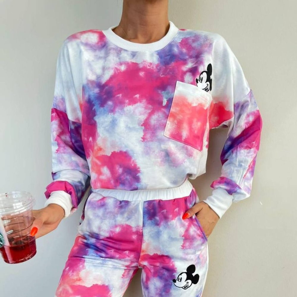 BRAND NEW TIE DYE LOUNGE SET